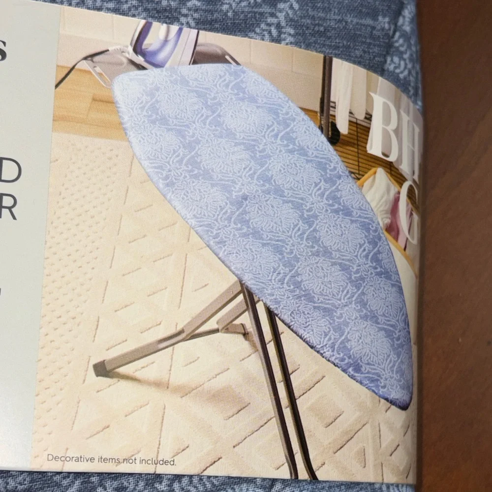 Better Homes And Gardens Blue Reversible Ironing Board Pad & Cover